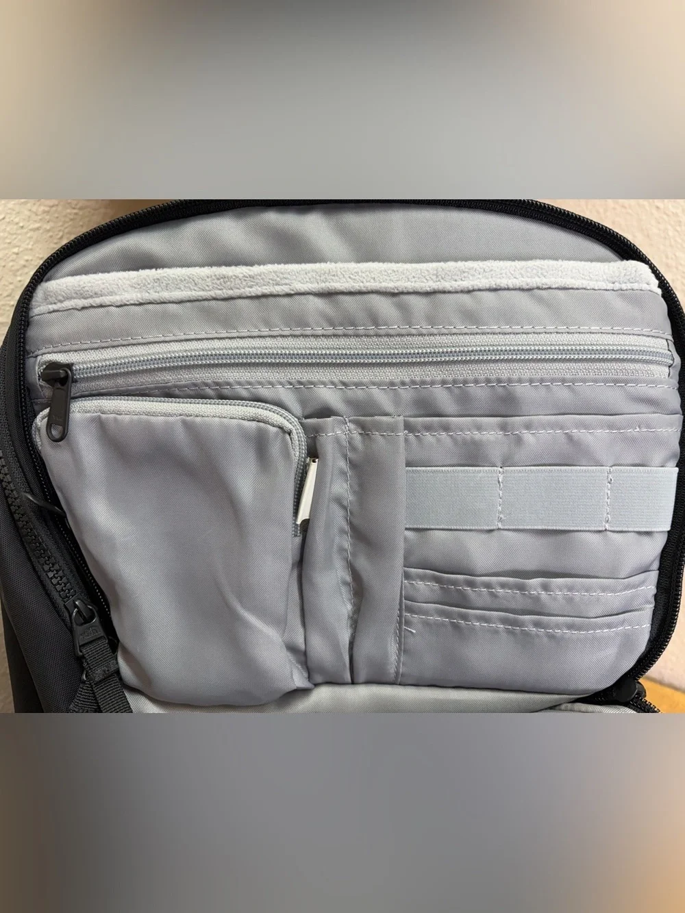 The North Face Kaban 2.0 Gray Black Laptop Travel Commuter Work Backpack